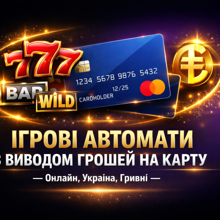 Ігрові автомати з виводом грошей на карту в Україні