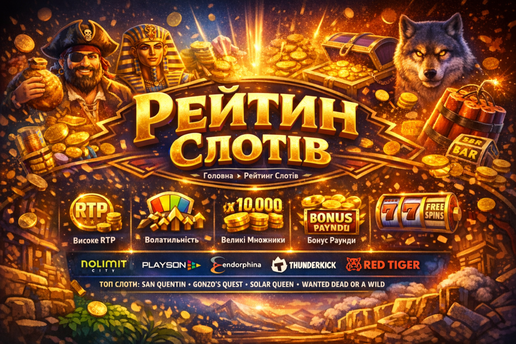 рейтинг слотів